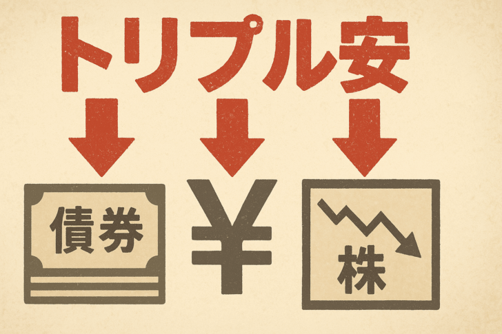 債券・円・株に「トリプル安」の…画像