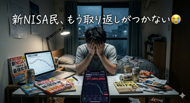 新NISA民、もう取り返しがつ…画像