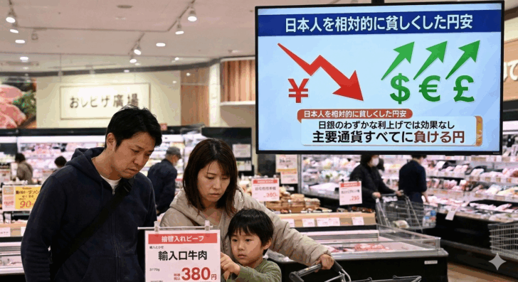 日銀の利上げの影響による円高に…画像