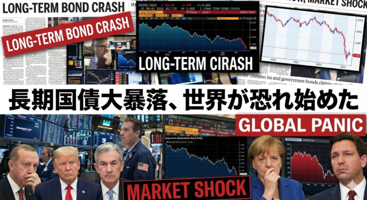 長期国債大暴落、世界が恐れ始め…画像