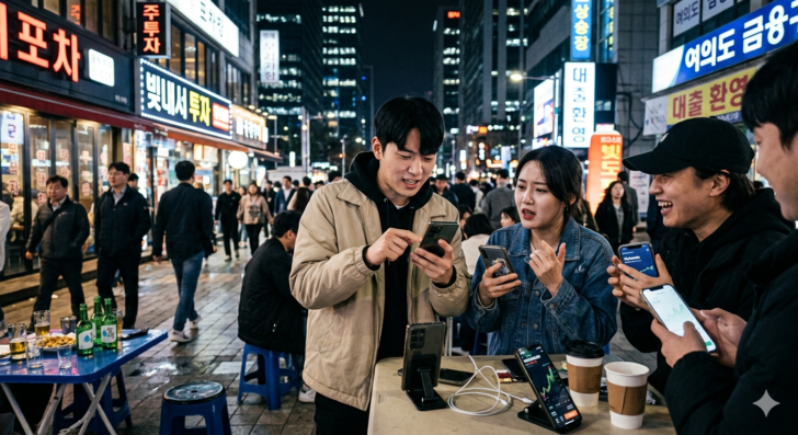 韓国さん、借金して株投資するの…画像