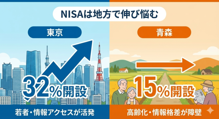 東京でNISAやってる人→32…画像