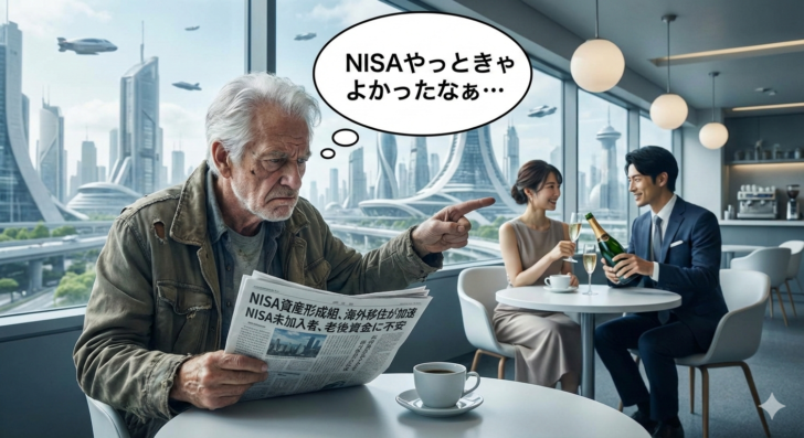 「20年後くらいにNISAやっ…画像
