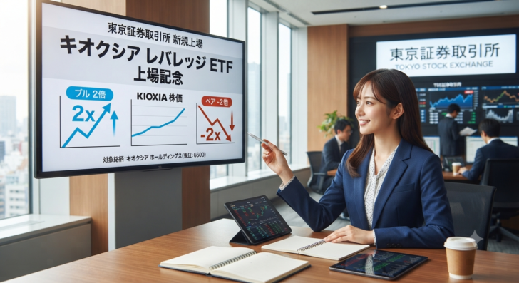 キオクシアのレバレッジETFが…画像