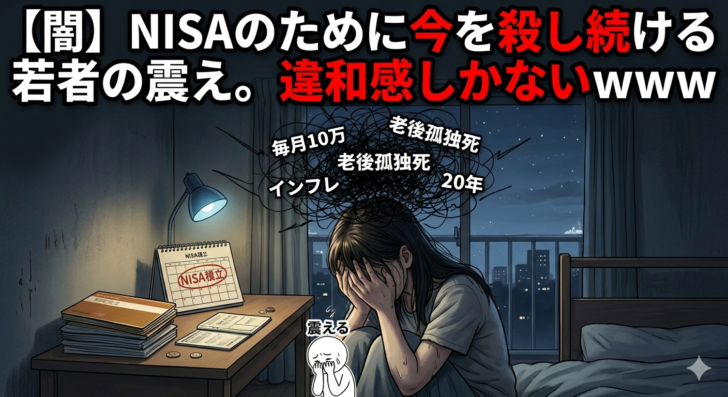 給料のほぼ全てをNISAにぶち…画像