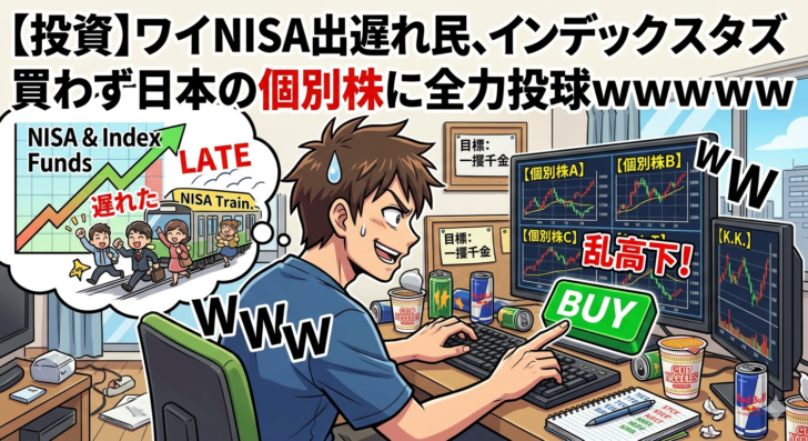 【投資】俺NISA出遅れ民、イ…画像