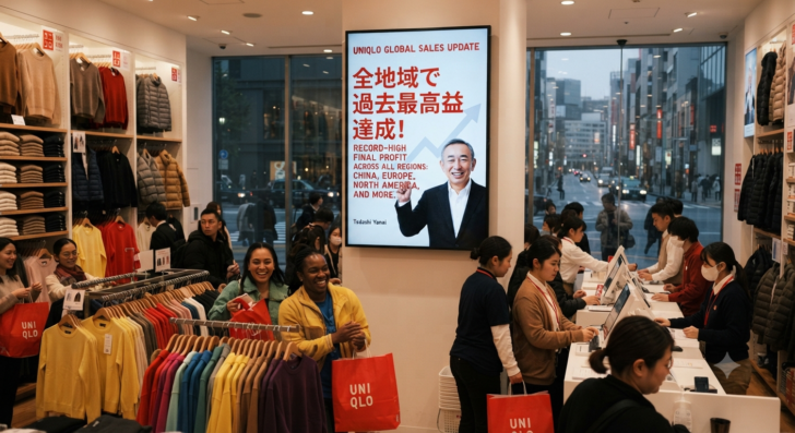 ユニクロさん、中国や欧米などす…画像