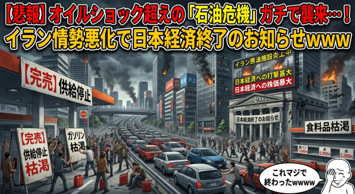 オイルショック超えの「石油危機…画像
