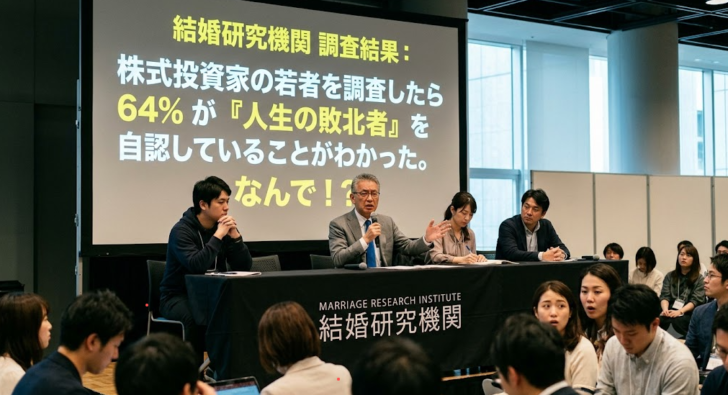 結婚研究機関「株式投資家の若者…画像
