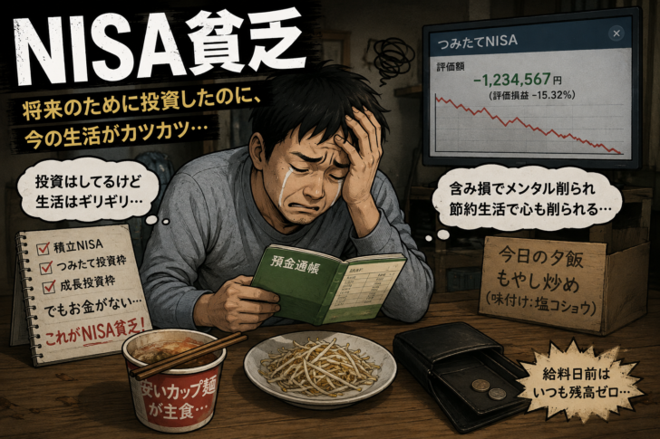 NISA貧乏が発生してしまう原…画像
